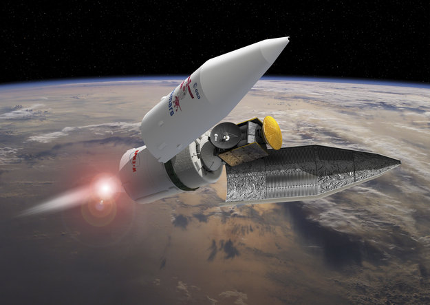 Illustration Proton flight